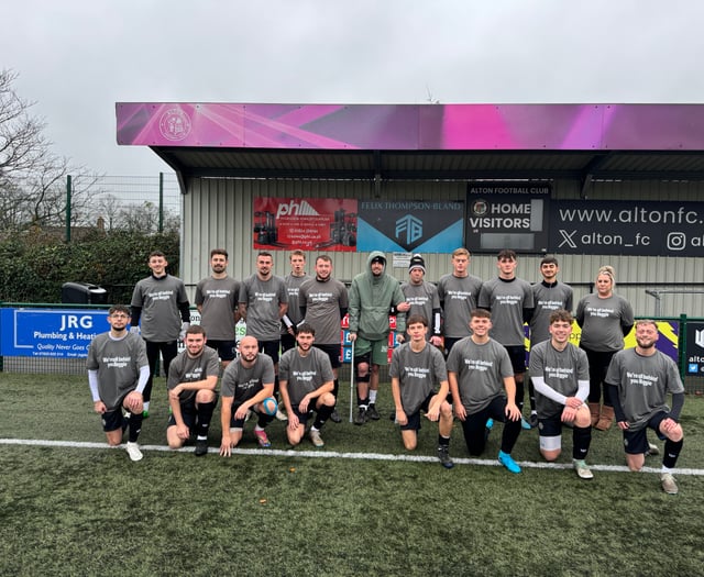 Under starter's orders for Reggie's Race Night at Alton FC