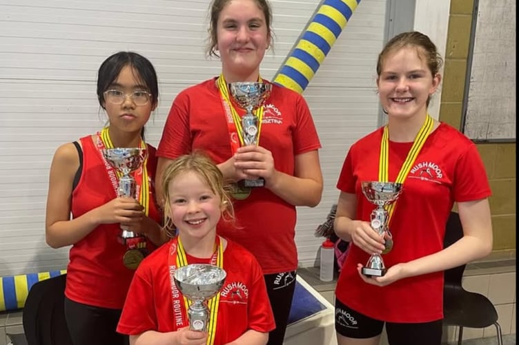 Rushmoor Artistic Swimming Club have enjoyed lots of success