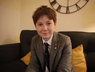 Student stars alongside Tom Hanks and Robin Wright 