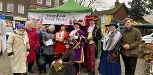 Petersfield Poppy Project celebrates first major milestone 