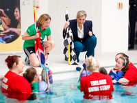Duchess of Edinburgh visits new facilities at Treloar's