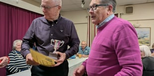 Frensham Bowls Club hold successful presentation evening