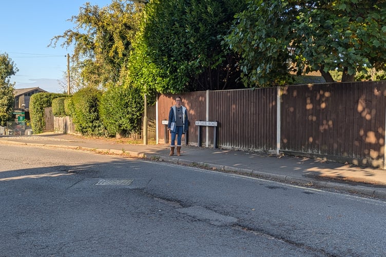 Theresa Meredith-Hardy reports some more potholes in Arthur Road, Farnham.