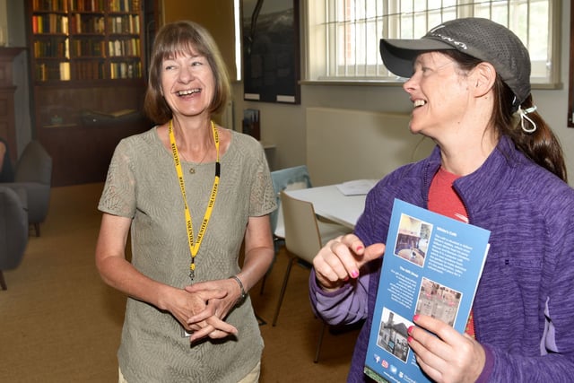 Have chat over coffee about volunteering at Gilbert White's House