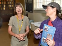 Have chat over coffee about volunteering at Gilbert White's House