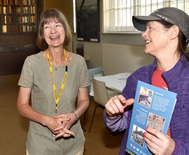 Have chat over coffee about volunteering at Gilbert White's House