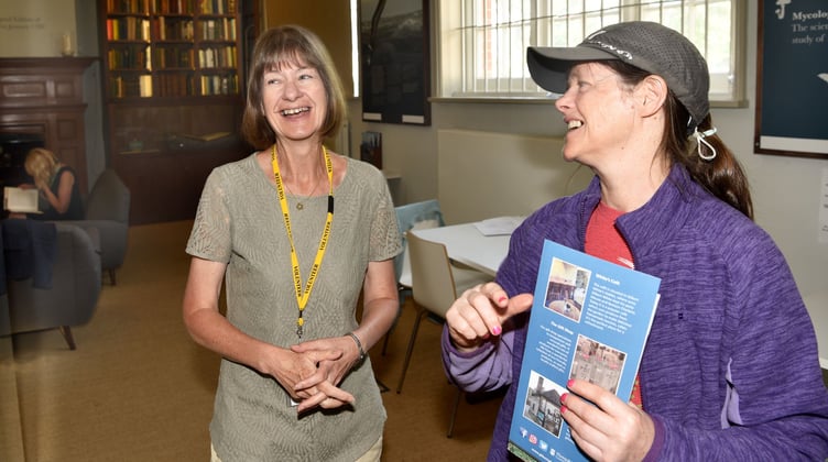 Volunteers at Gilbert White's House and Gardens, Selborne.