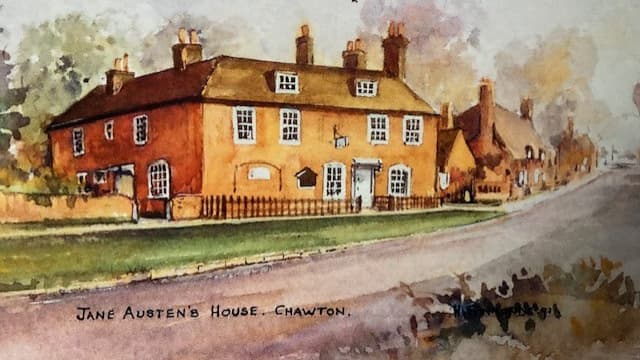 Jane Austen's home captured by watercolour artist | altonherald.com