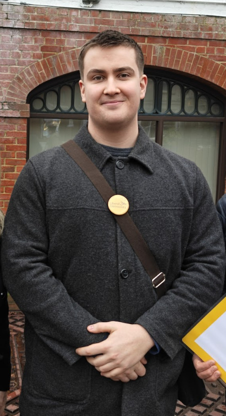 Thomas Figgins is currently a Petersifeld Town Councillor for St Peters