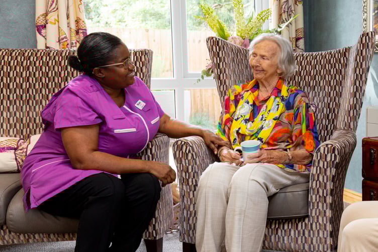 Care Uk Trymview hall bristol.  photography 2023. Picture by Shaun Fellows / Shine Pix Ltd