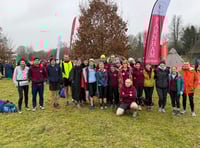 Farnham Runners take on Chawton House cross country
