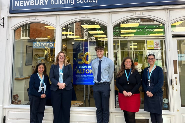 Newbury Building Society Alton 50 years