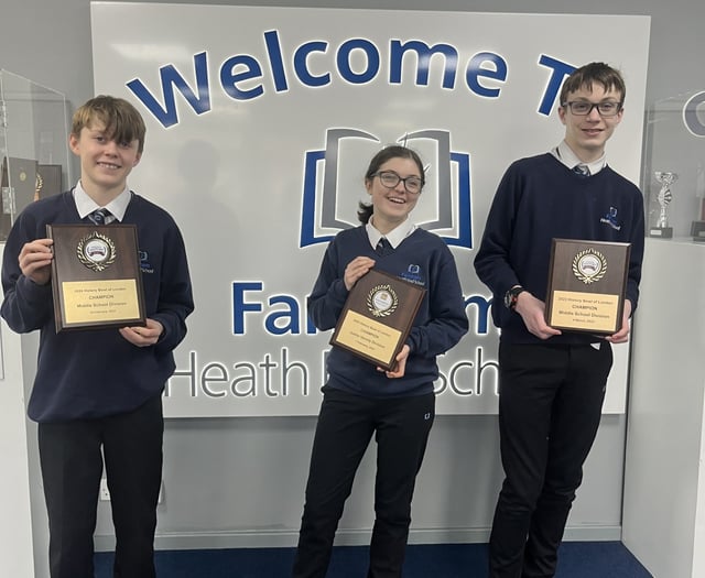 Vienna calling for Heath End history buffs as Eton rifled