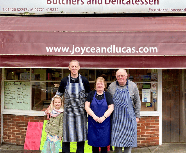 New owner for traditional butchers Joyce & Lucas in Alton High Street