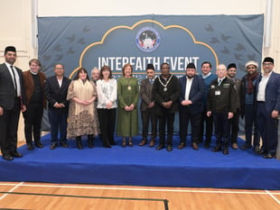 Faith leaders gather in Tilford to show unity ahead of Ramadan