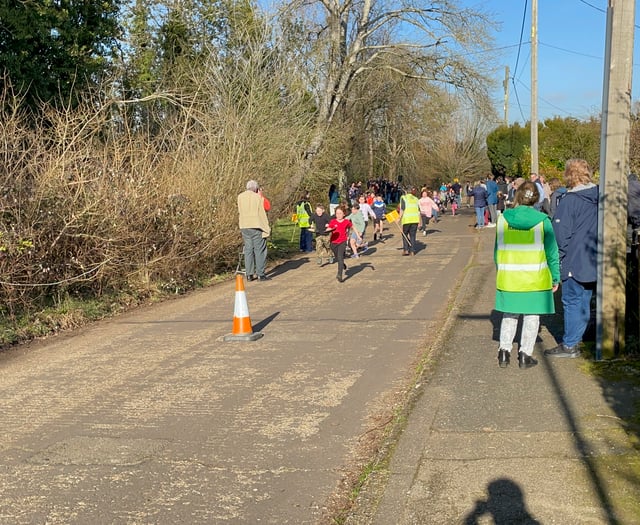 WATCH: Return of Elstead pancake race was flippin' good fun