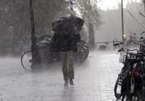 Light rain, then mist today: Patchy rain tomorrow