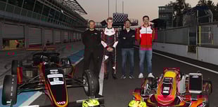 Sponsors continue to help Noah on karting glory quest in Europe