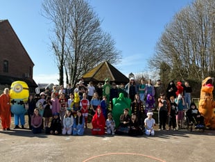 Characters leap off page as Alton school celebrates World Book Day