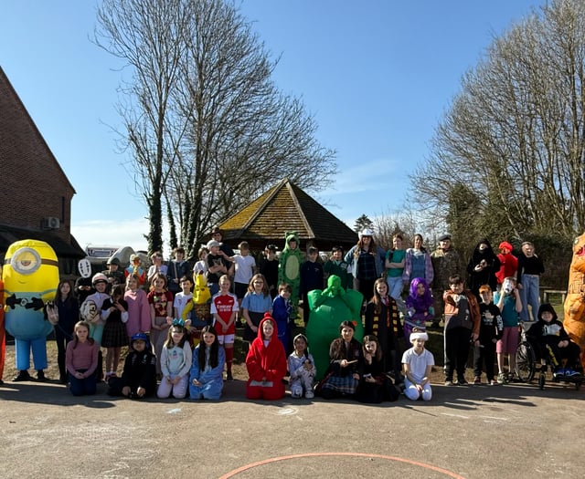 Characters leap off page as Alton school celebrates World Book Day