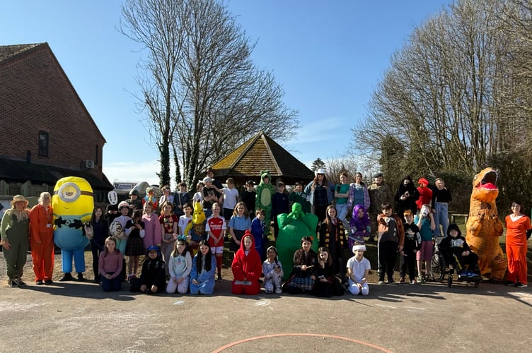 World Book Day, Anstey Junior School, Alton, March 6th 2025.