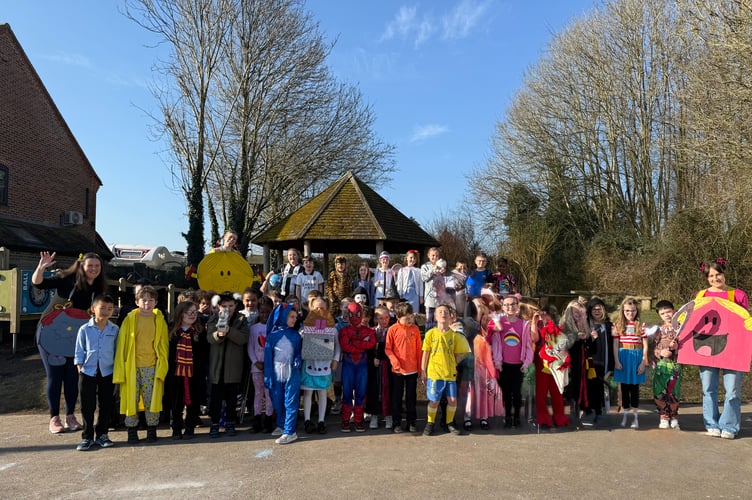 World Book Day, Anstey Junior School, Alton, March 6th 2025.