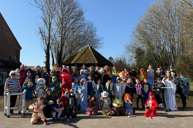 World Book Day, Anstey Junior School, Alton, March 6th 2025.