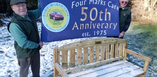 Around 100 to attend Four Marks Care coffee morning and afternoon tea