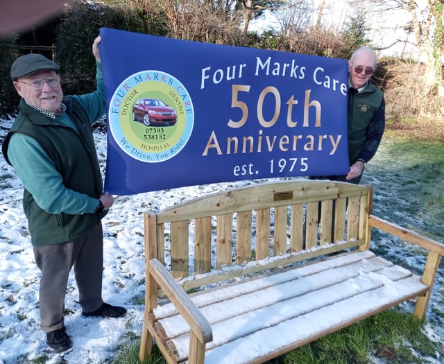 Around 100 to attend Four Marks Care coffee morning and afternoon tea