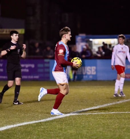Owen Dean scored Farnham's first goal