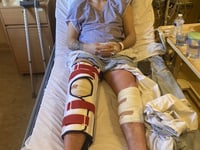Last two ligaments fixed as Reggie continues knee surgery fightback