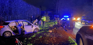 WATCH: Three young people survive after major car crash