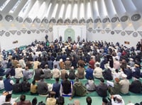 All eyes on Tilford as thousands join leader for Eid sermon
