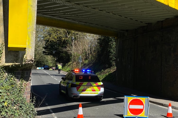 A325 Wrecclesham Road accident