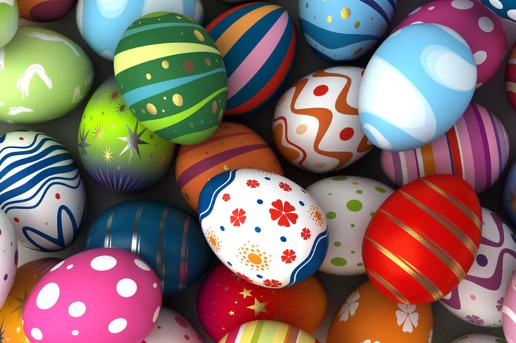 Decorated Easter Eggs