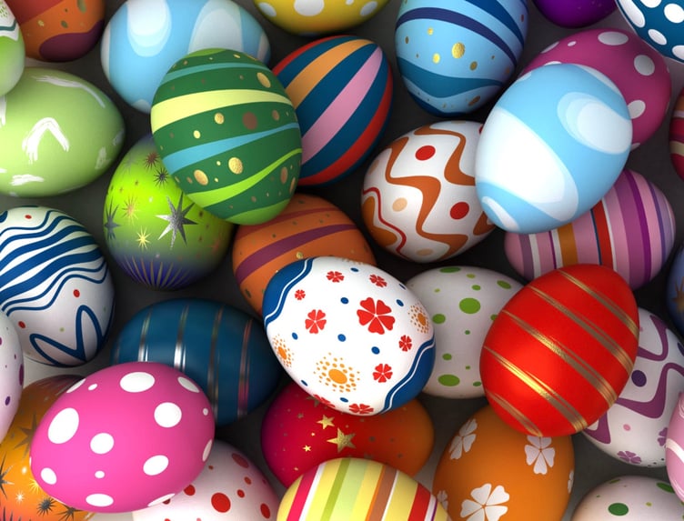 Decorated Easter Eggs