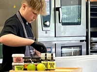 Teen chef Ben cooks up a storm at Farnham pub