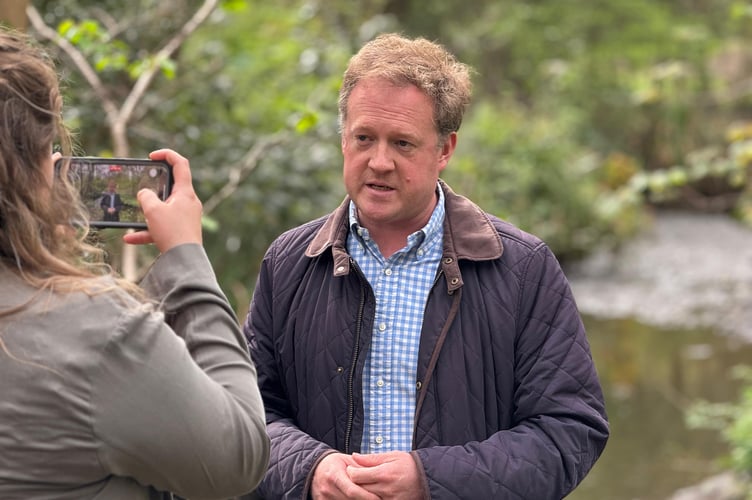 MP Greg Stafford made enquiries into the toxic pollution of the River Wey
