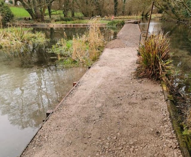 Water result as deal secured for Flood Meadows path work