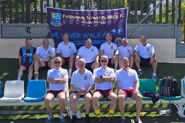 Farnham Town Flares in Spain