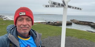 Alton man on John O'Groats to Land's End hike for Alzheimer's Society