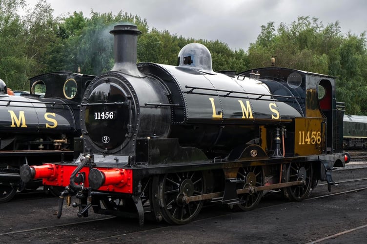 London, Midland and Scottish Railway locomotive 11456.