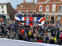 Farnham fans turn out in force to celebrate double sporting triumph