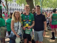 Former Farnham student completes London Marathon after cancer battle