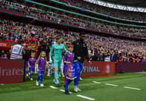 WATCH: Farnham pupil leads Crystal Palace onto Wembley pitch
