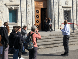 Alton College physics students visit CERN in Geneva