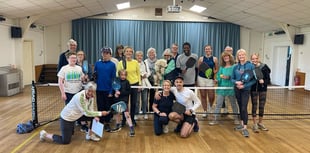 Pickleball open day draws English mixed doubles champions