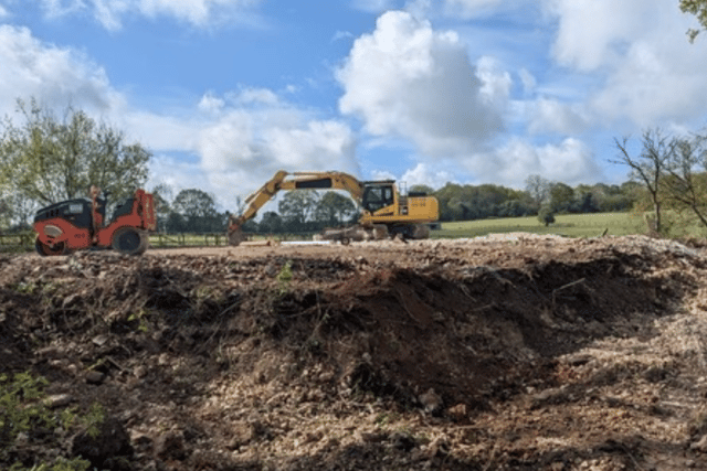 Injunction prevents further development on rural land in Medstead