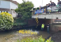 WATCH: The Great Farnham Duck Race 2025 makes a splash