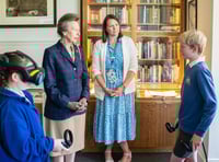 Selborne welcomes royalty as Princess Anne given Antarctic lesson